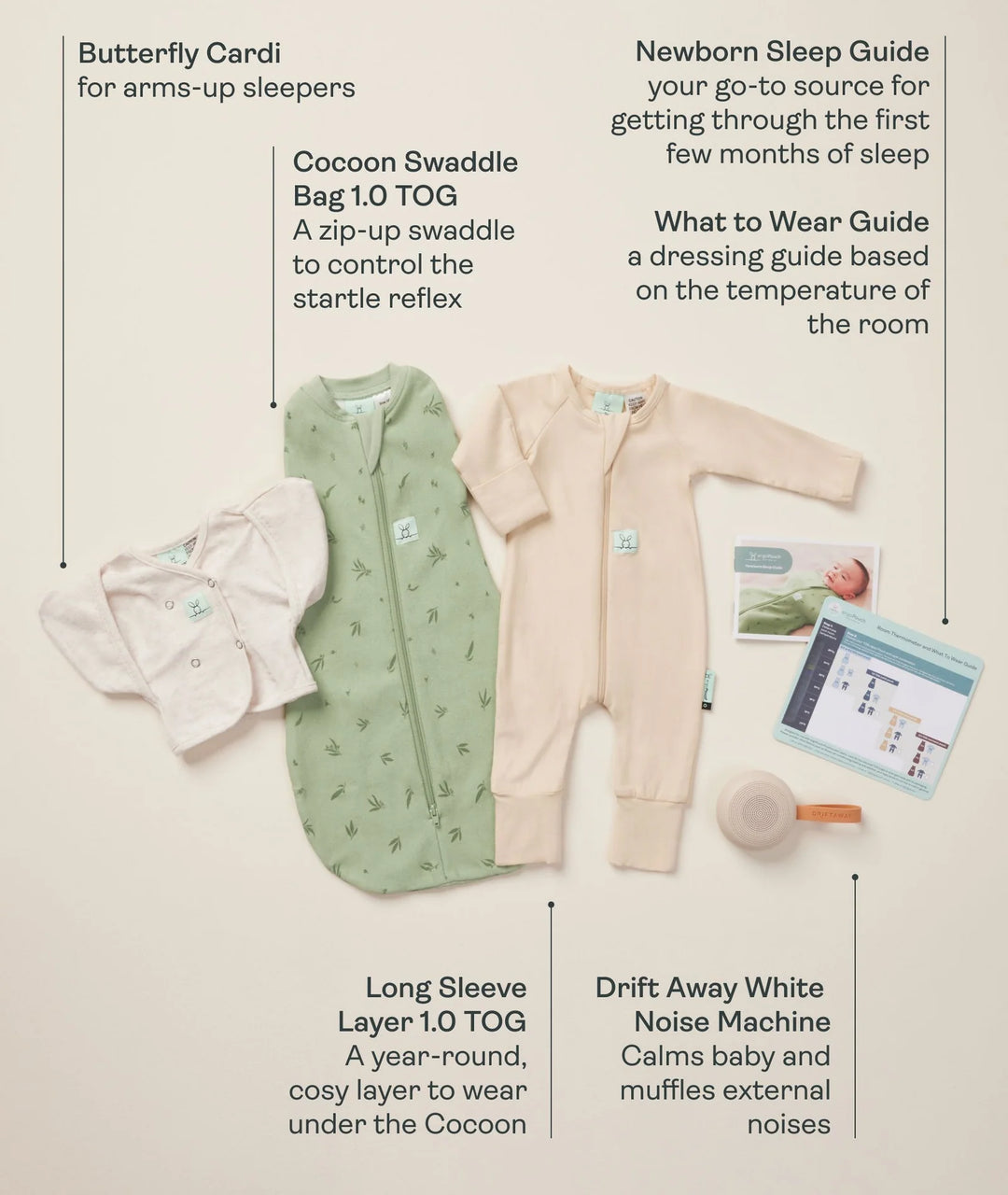 Ergopouch Newborn Sleep Starter Pack