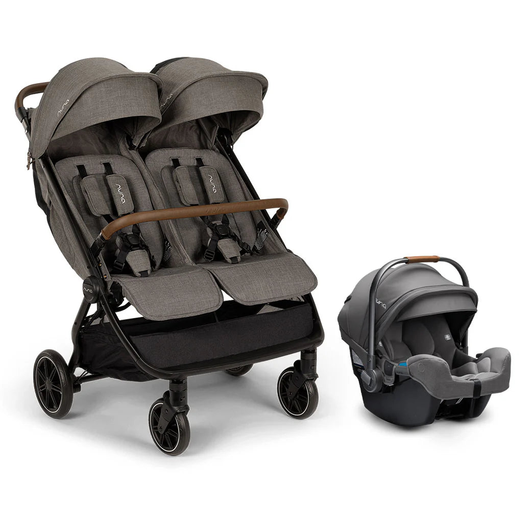 Nuna TRVL dubl Stroller and Pipa RX Car Seat - Main Image