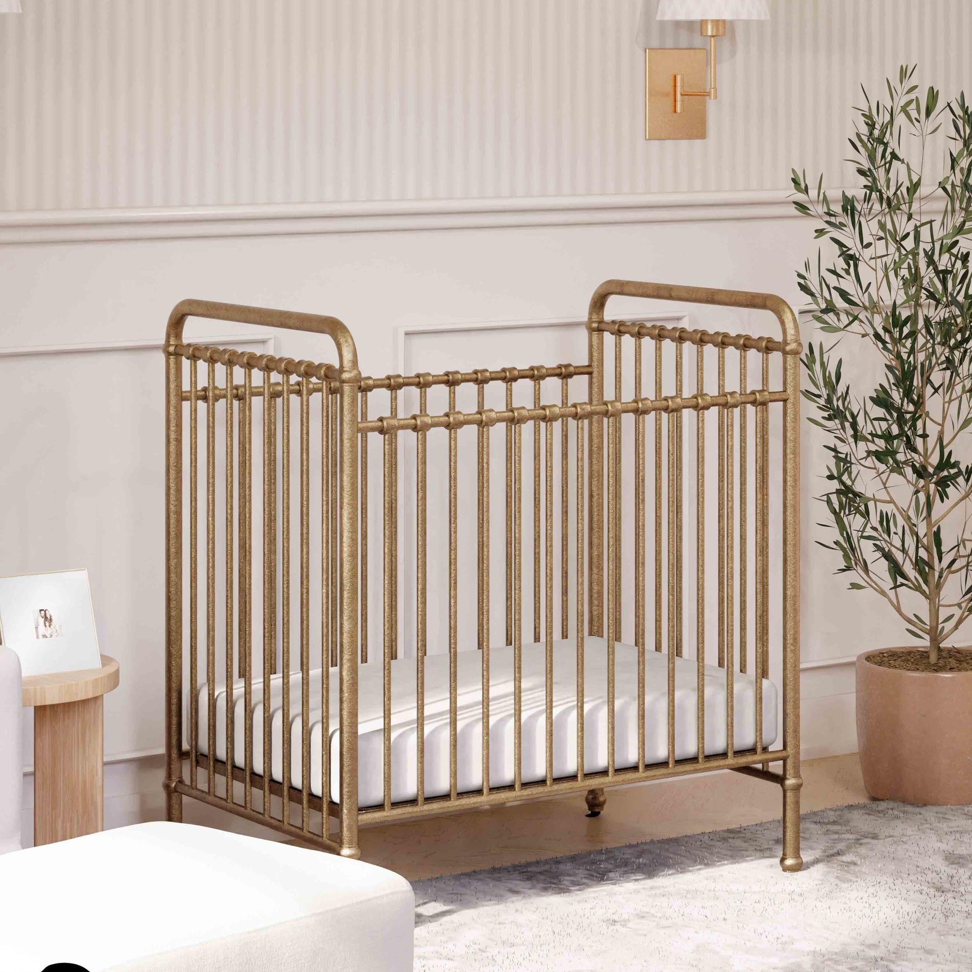 Namesake Abigail 3-in-1 Convertible Mini Crib – Baby Grand