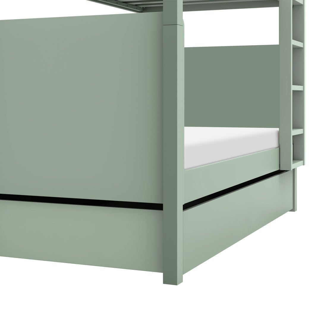 Babyletto TipToe Twin Storage Trundle Bed