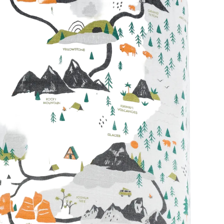 Clementine National Parks Crib Sheet