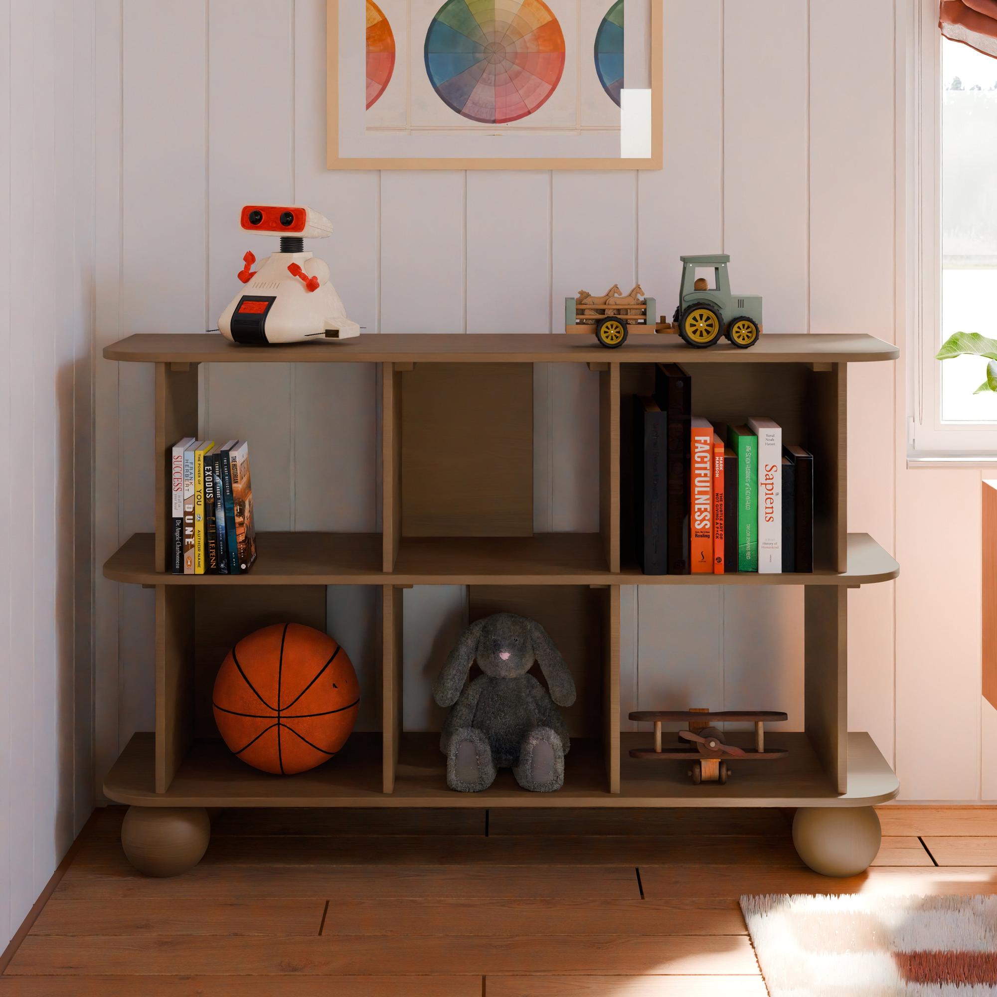 Babyletto Crosby Open Bookcase – Baby Grand