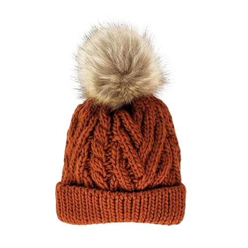 Huggalugs Chili Pom Pom Beanie Hat