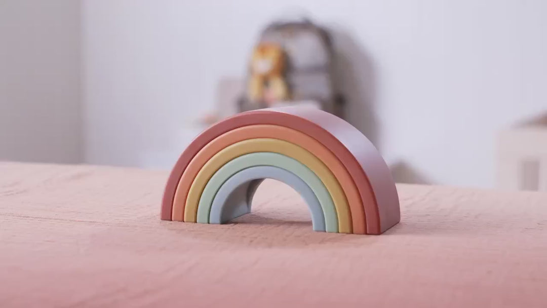Itzy Ritzy Rainbow Stacking Toy