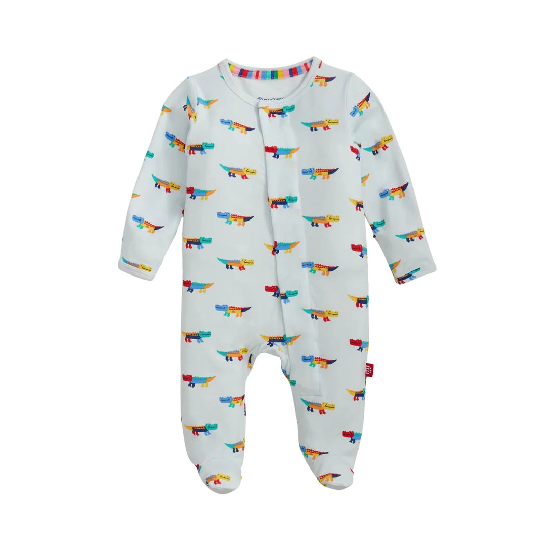 Magnetic Me Footie in Crocodile Colorpop - ONLINE EXCLISIVE