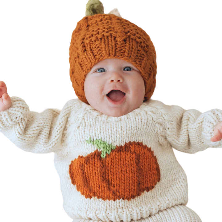 Pumpkin Crew Neck Sweater