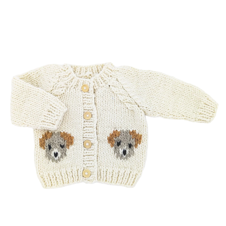 Huggalugs Puppy Cardigan Sweater