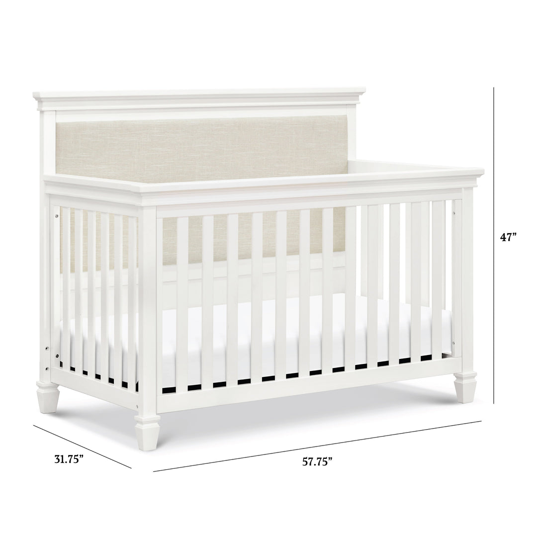 Namesake Darlington 4-in-1 Convertible Crib - Warm White