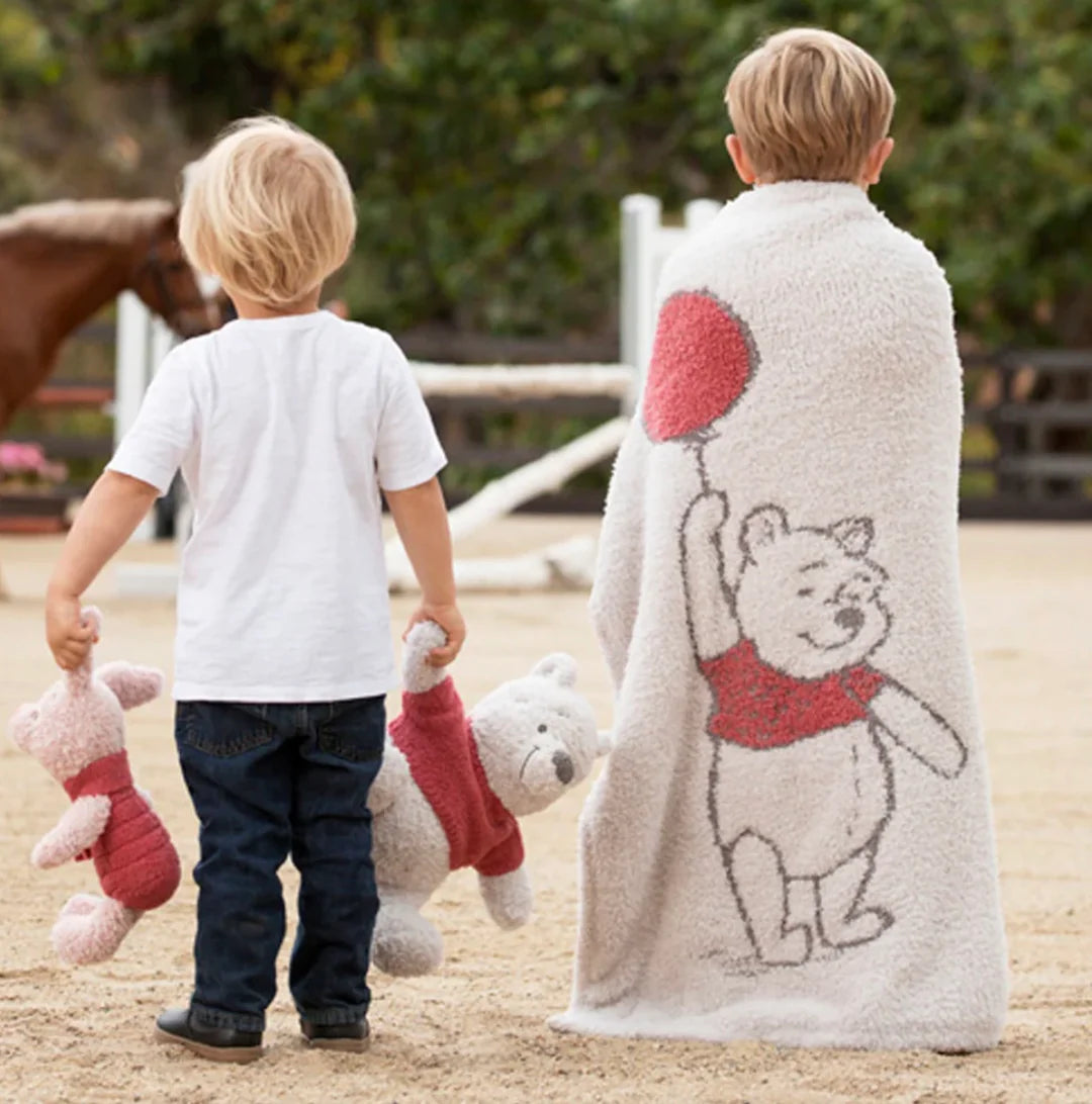 Barefoot Dreams CozyChic Disney Winnie The Pooh Baby Blanket