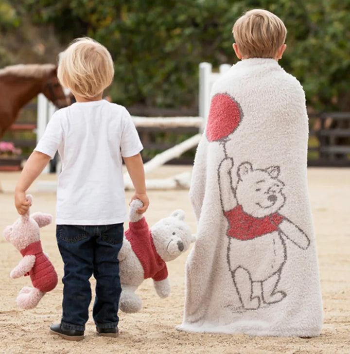 Barefoot Dreams CozyChic Disney Winnie The Pooh Baby Blanket