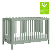 Baby Letto Swell 4-in 1 Convertible Crib/W Toddler Rail