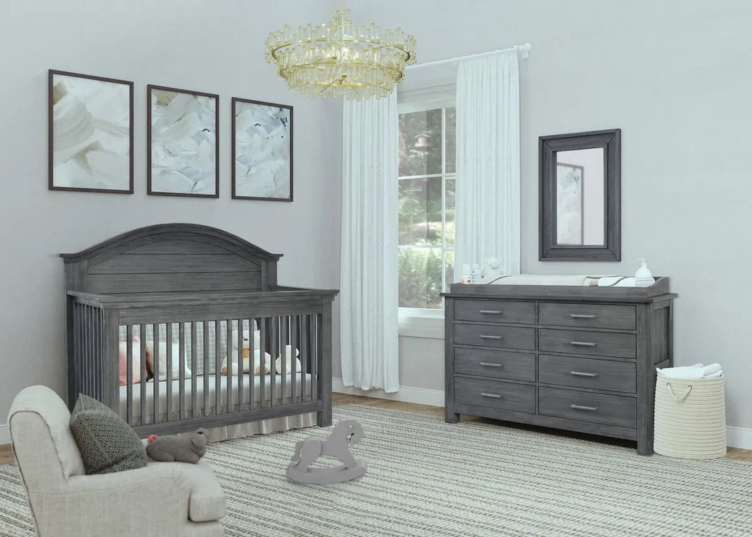 Designs by Briere - Lugo Furniture Collection - Convertible Crib & Double Dresser