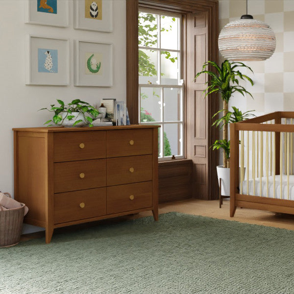 Babyletto Sprout 4-1 Crib and  6 Drawer Dresser Set