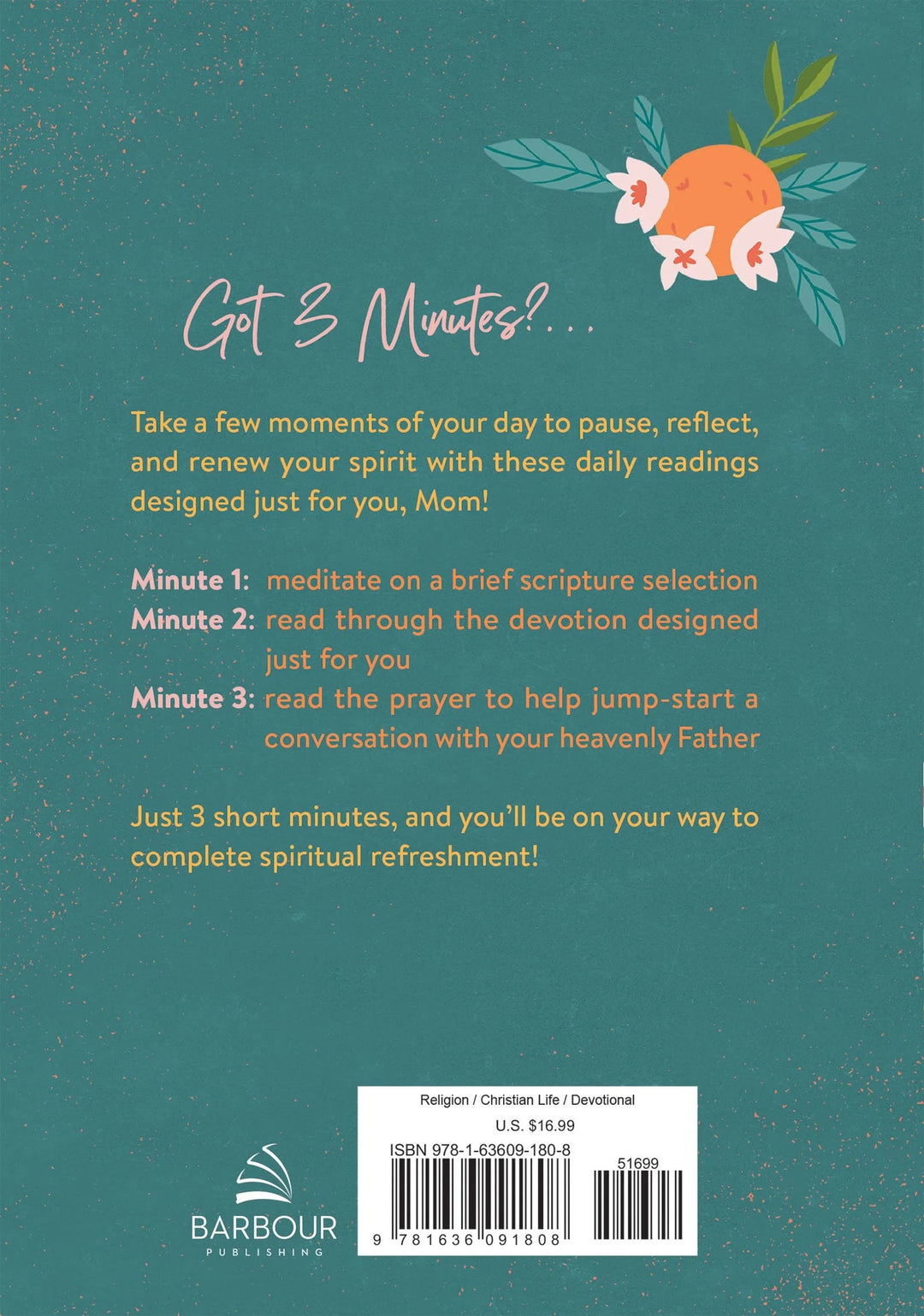 Moms 3 Minute Daily Devotions