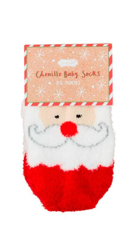 Holiday Chenille Socks