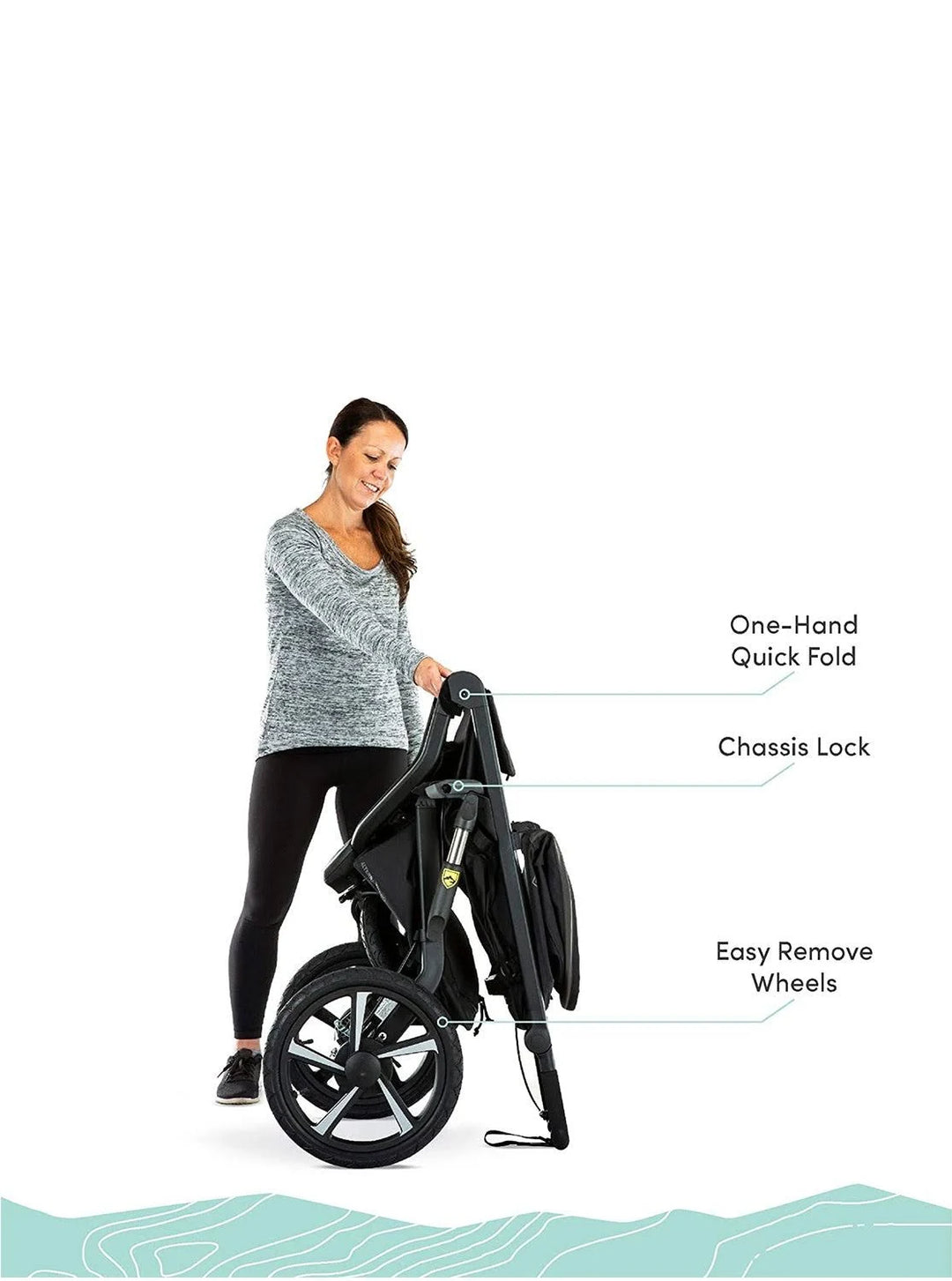 bob travel stroller BOB Alterrain Pro Jogging Stroller w/Handbrake – Baby Grand