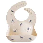 Mushie Silicone Bib - Prints