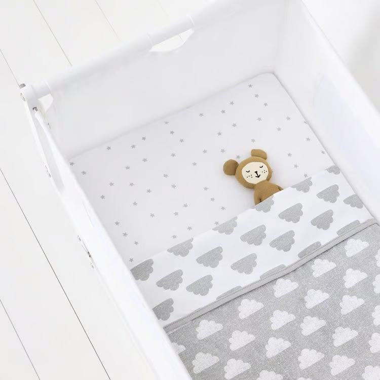 Cloud crib bedding set sales