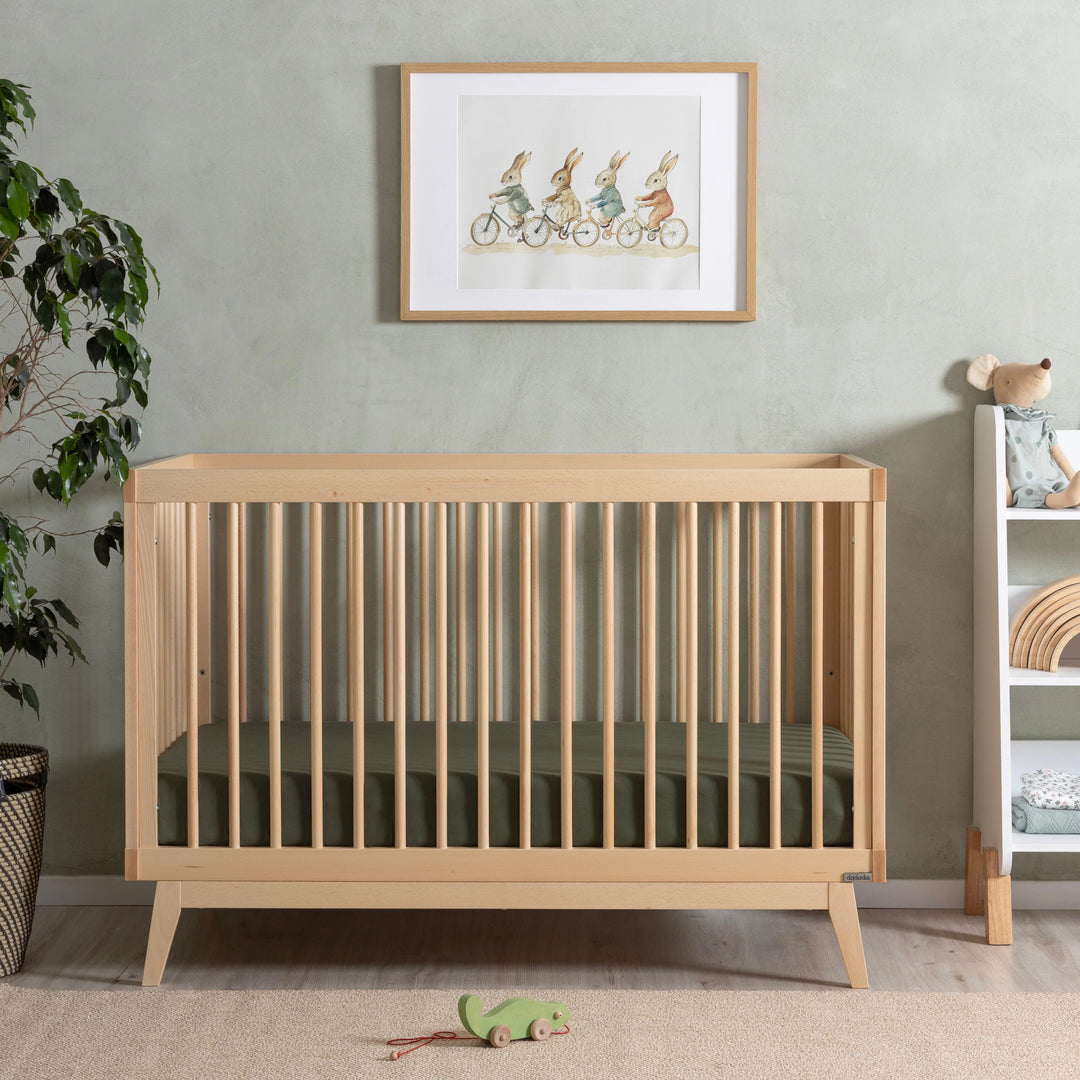Dadada Soho 3-1 Italian Convertible Crib + Toddler Rail