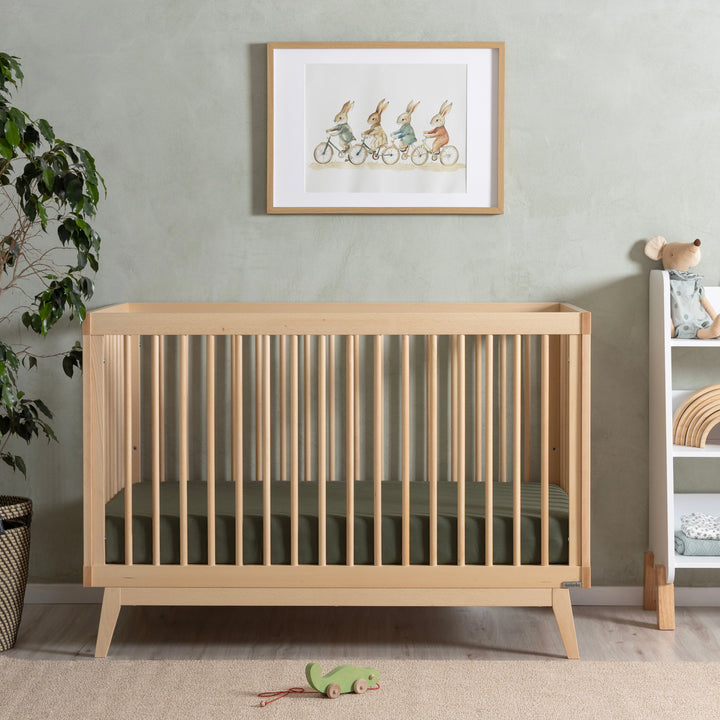 Dadada Soho 3-1 Italian Convertible Crib + Toddler Rail