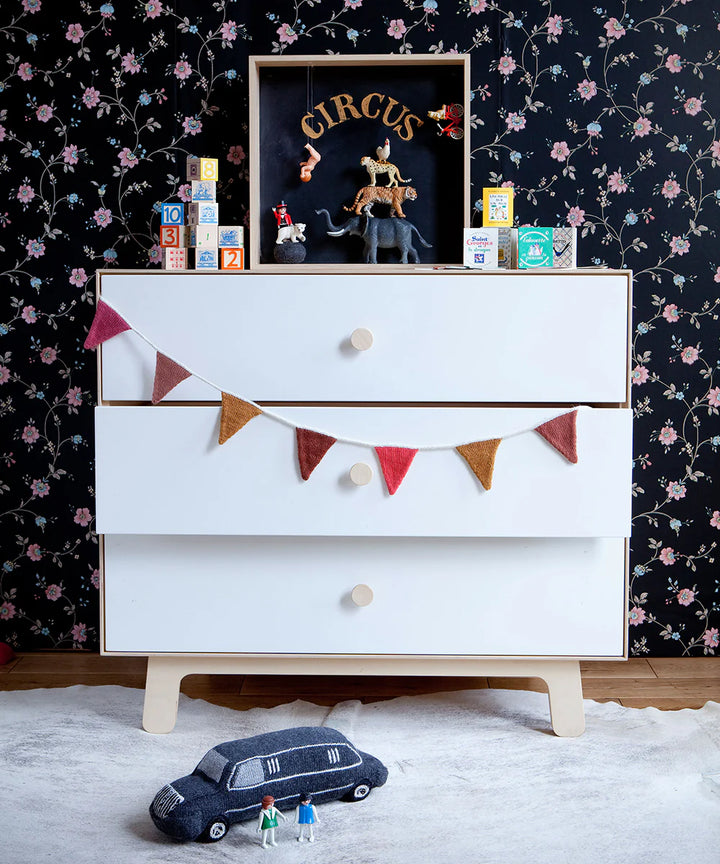 Sparrow 3-Drawer Dresser - Oeuf