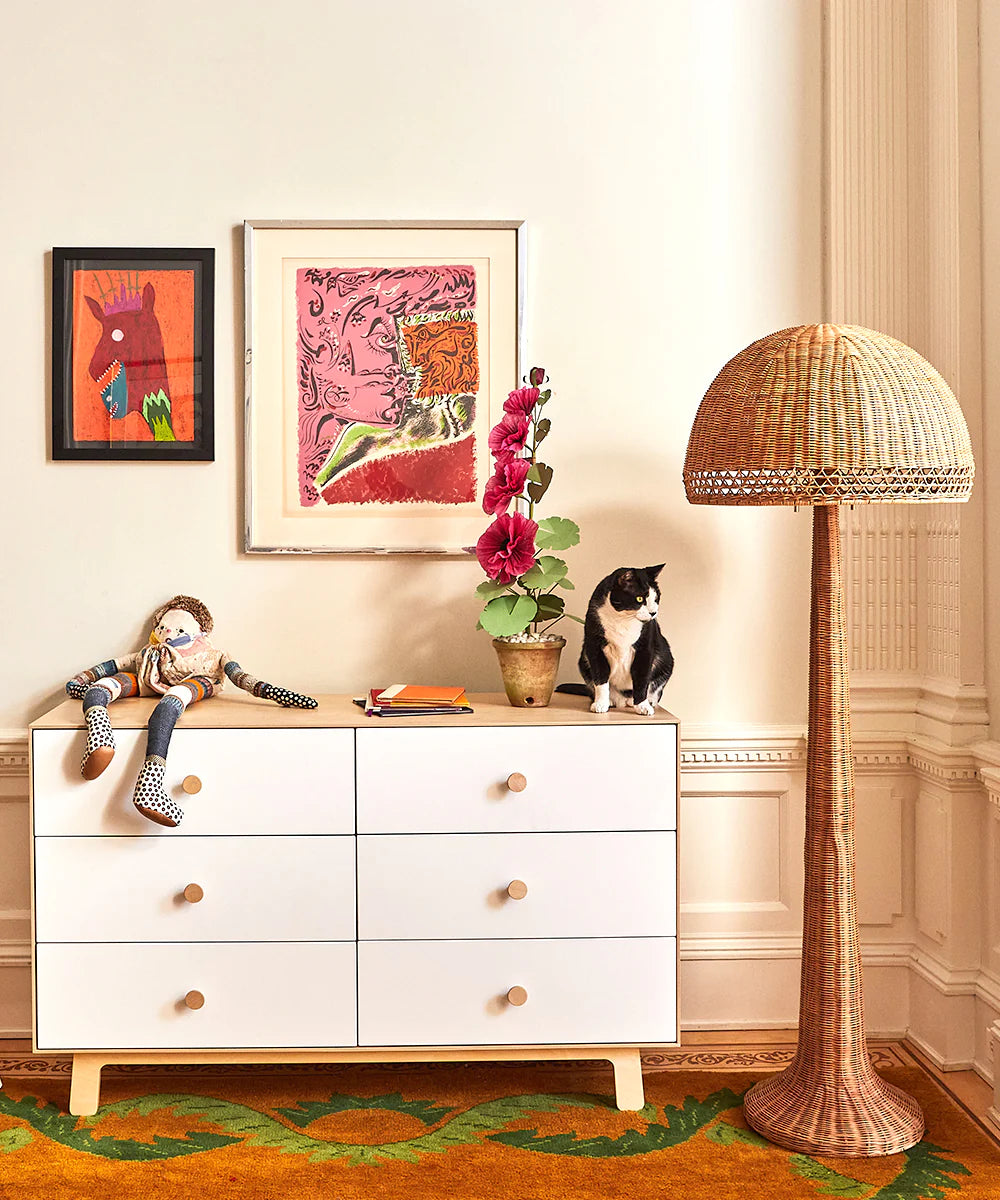 Sparrow 6-Drawer Dresser - Oeuf