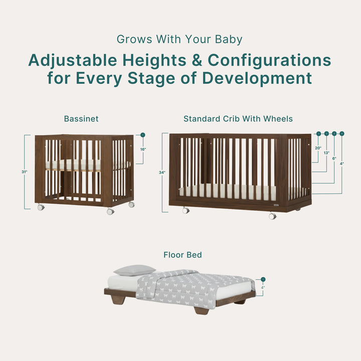 Dadada Italian Spirit 8-1 Convertible Crib