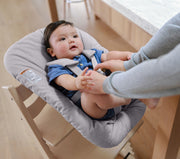 Stokke® Tripp Trapp® High Chair² and Newborn Seat Attachment Bundle