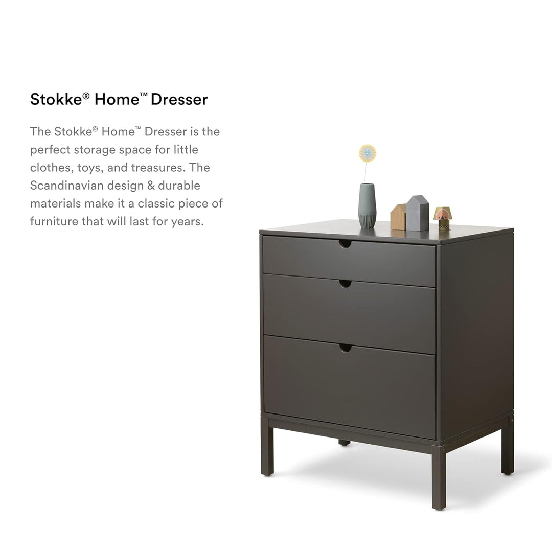 Stokke Home Grey Dresser w/Changer Top Baby Grand Stokke Home Grey Dresser w/Changer Top Baby Grand