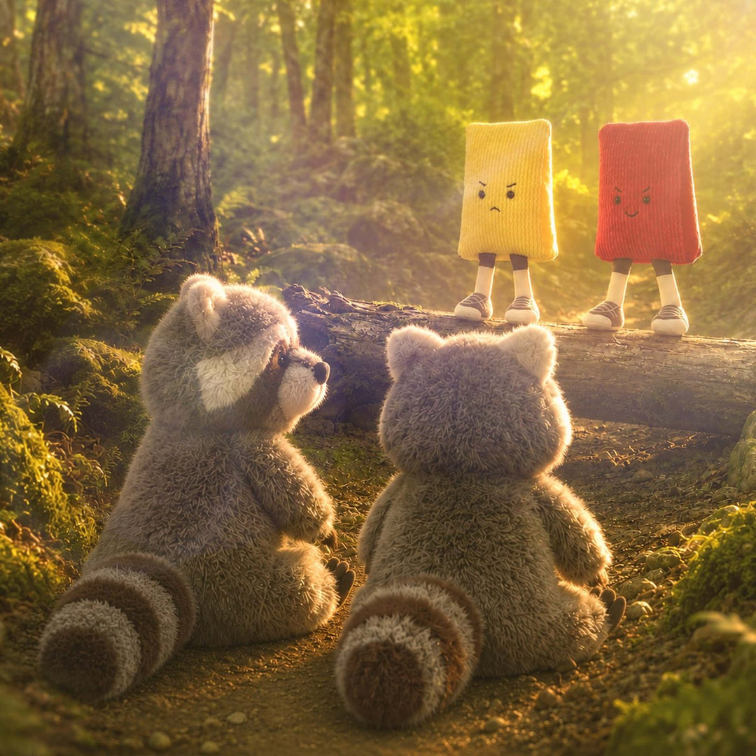 Jellycat Trixiwood Raccoon