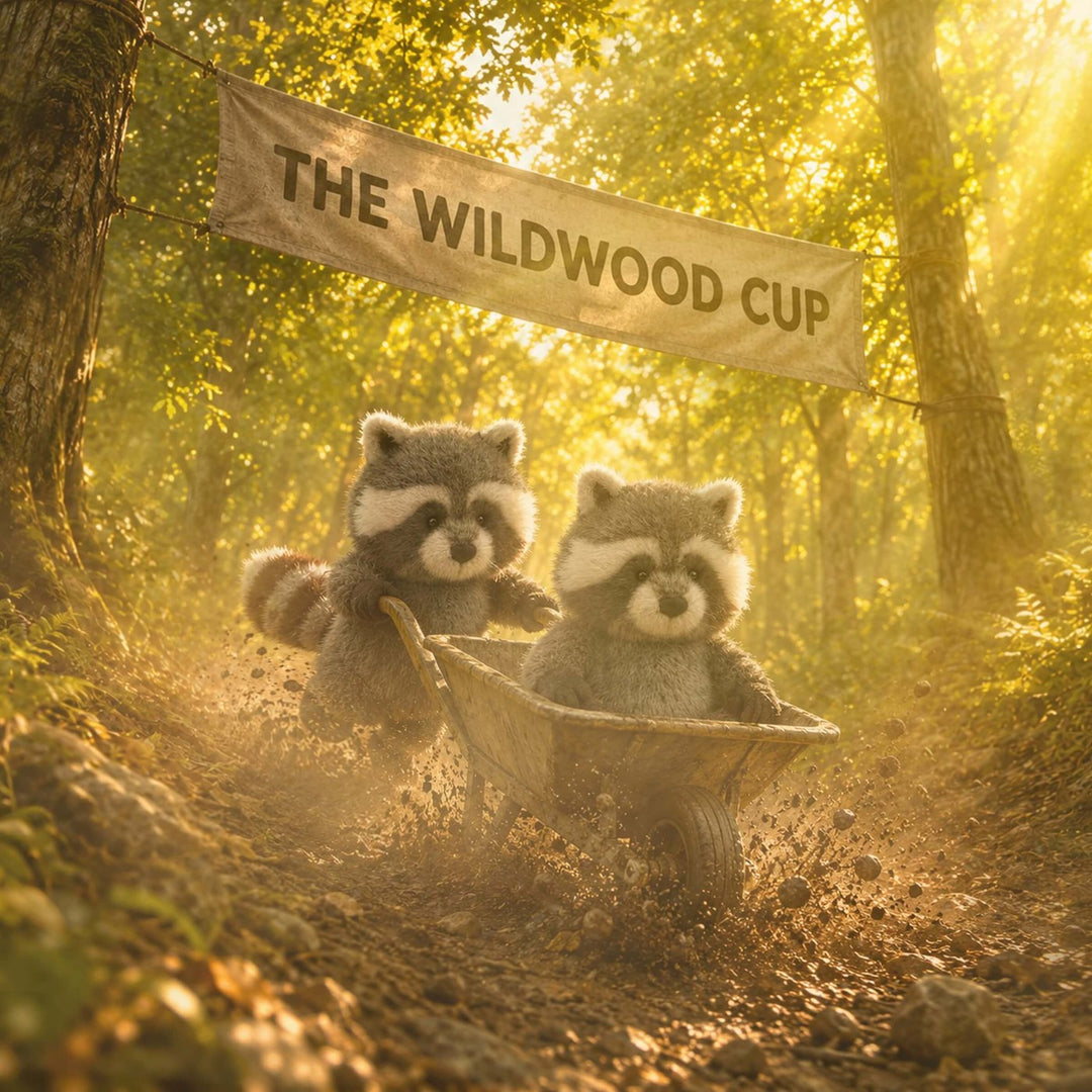 Jellycat Trixiwood Raccoon