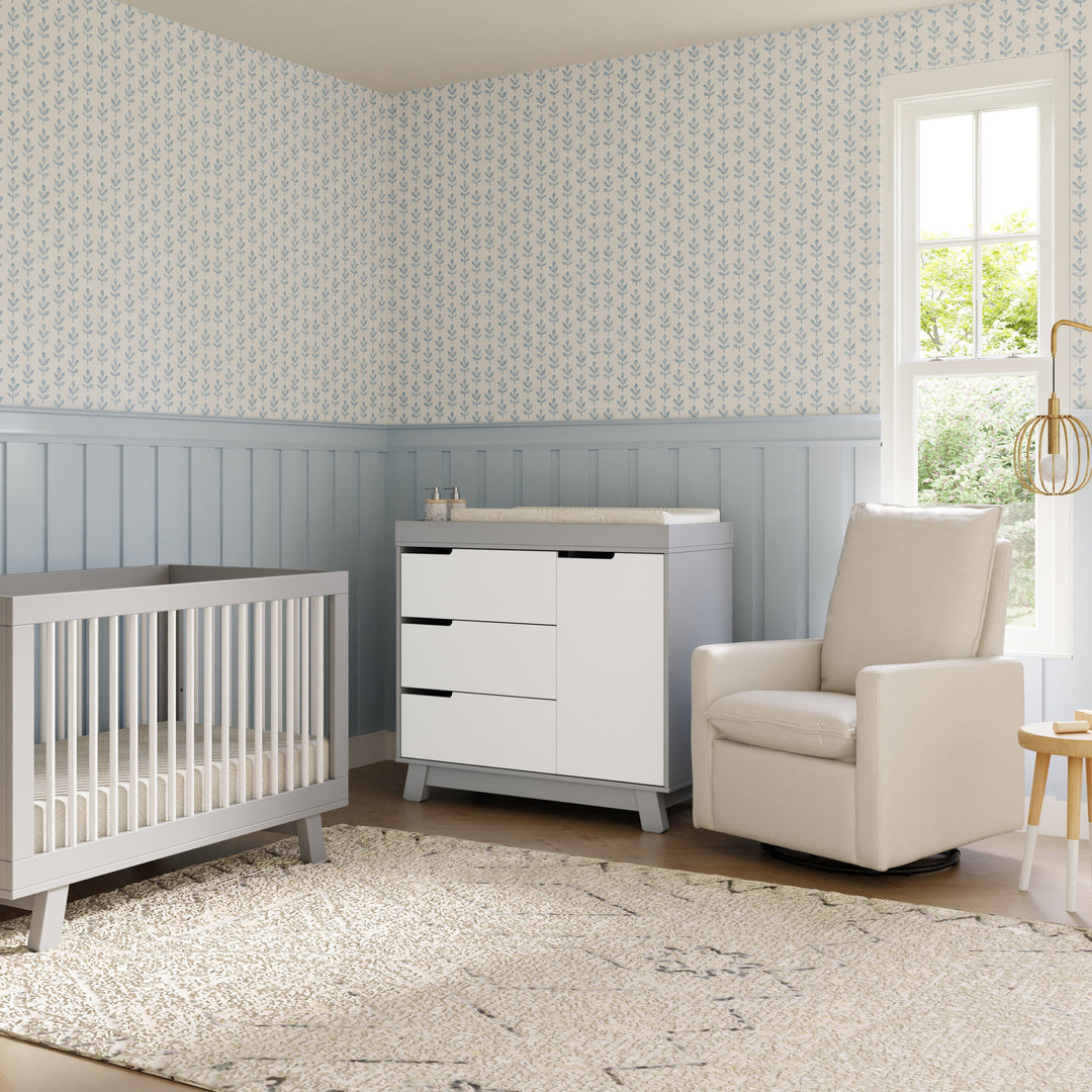 Babyletto Hudson 3-Drawer Changer Dresser with Removable Changing Tray