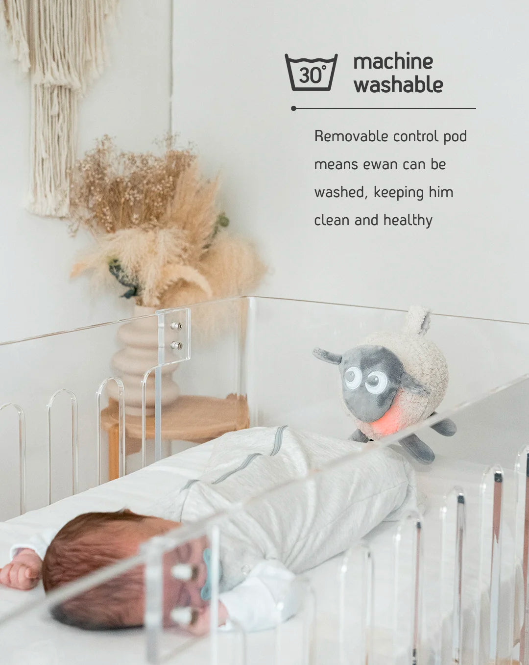 Ewan Deluxe Baby Shushing Sleep Sheep