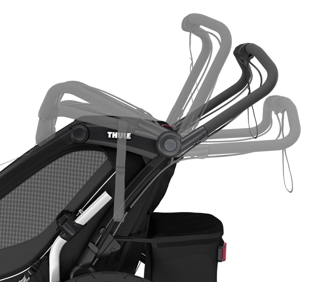chariot double bike stroller Thule Chariot Cross 2 Double Bike Trailer