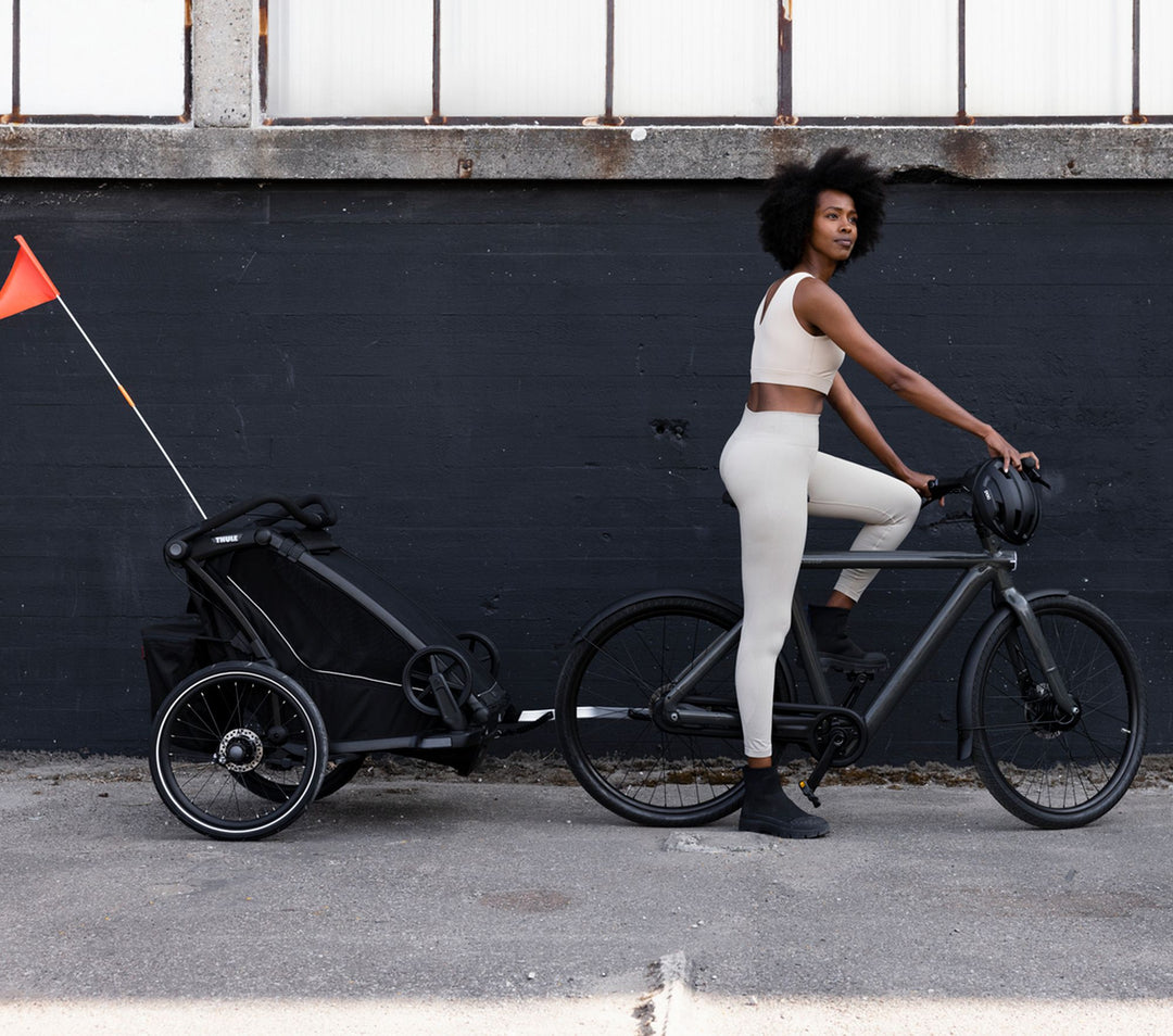 Thule Chariot Sport  Cross 2 Double  Bike Trailer  - Midnight - In Stock