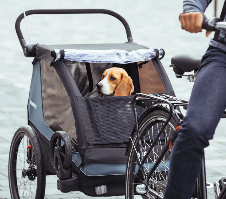 Thule Courier Bicycle Trailer in Aegean Blue