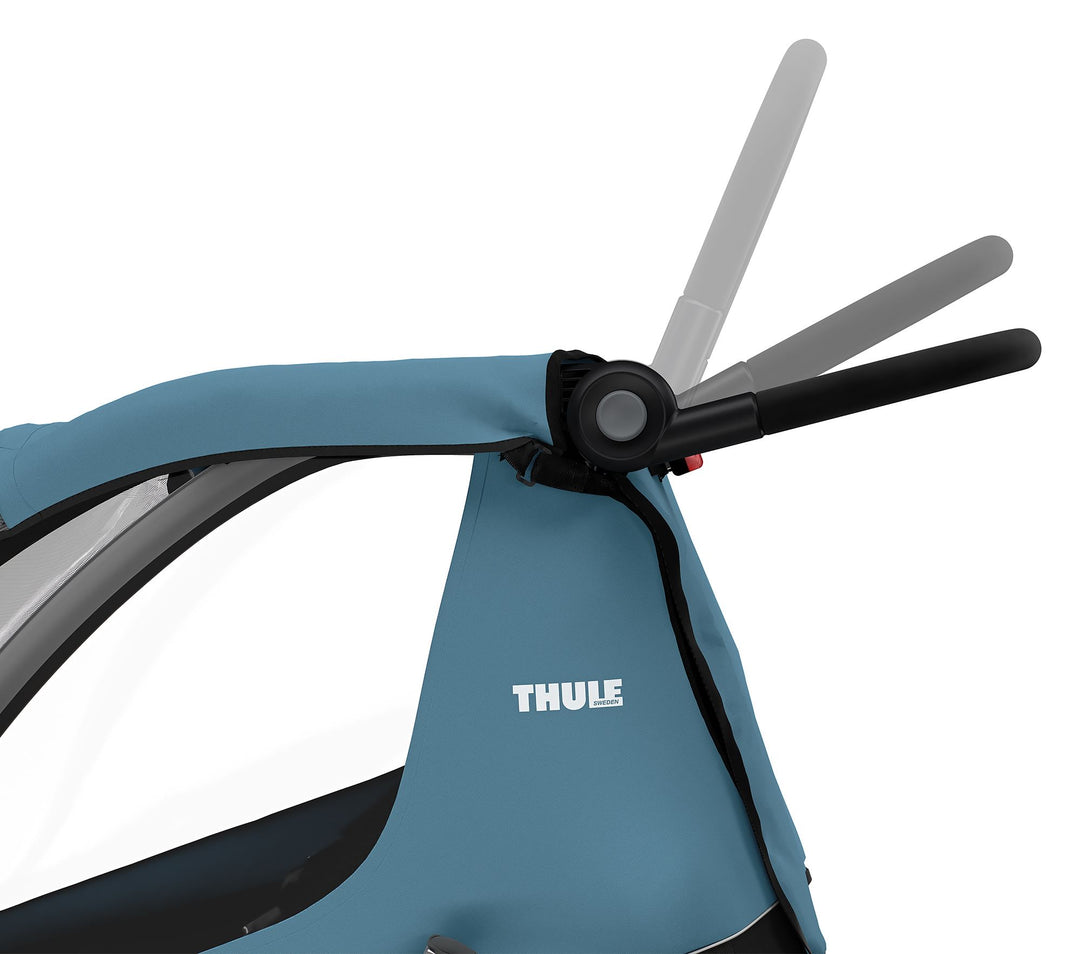 Thule Courier Bicycle Trailer in Aegean Blue
