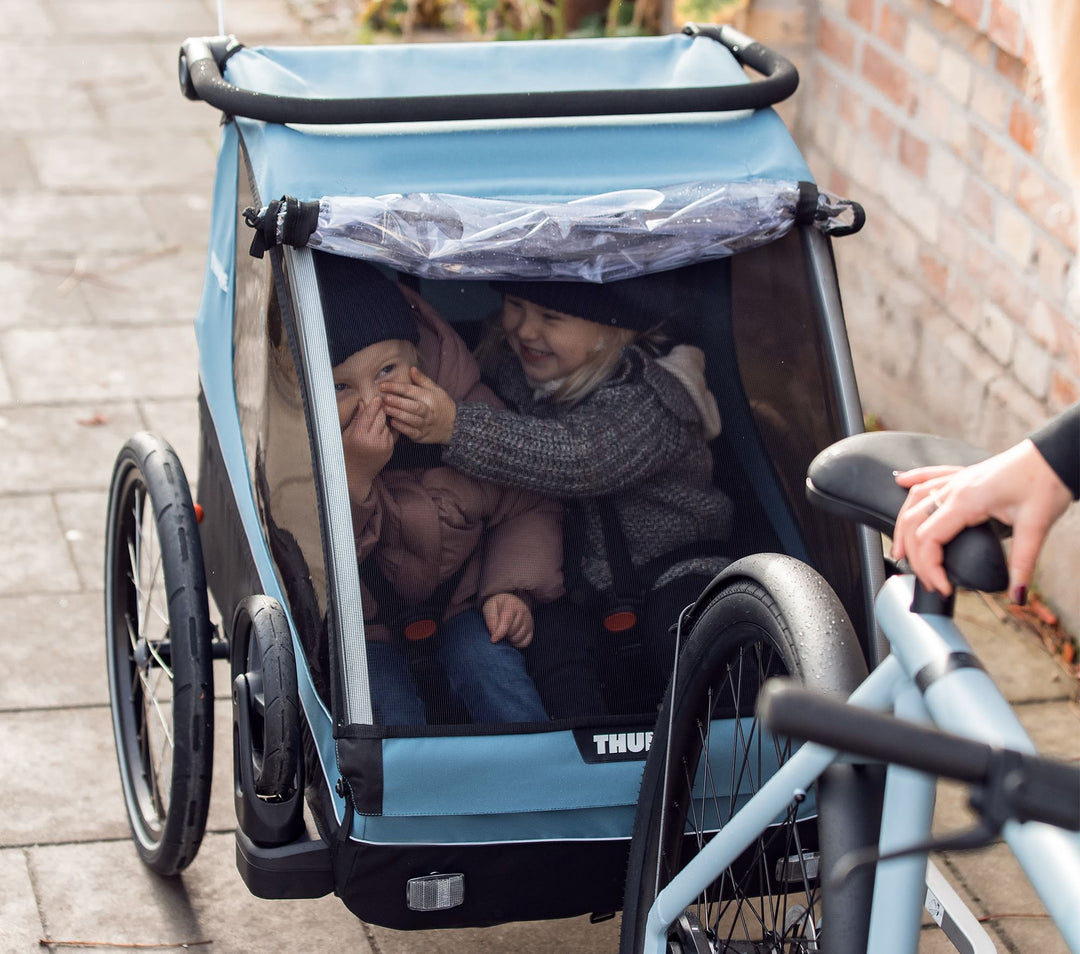 Thule Courier Bicycle Trailer in Aegean Blue