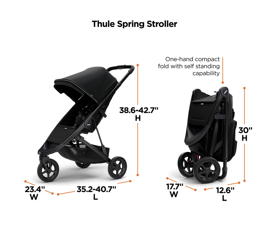 Thule Spring Stroller - Misty Rose