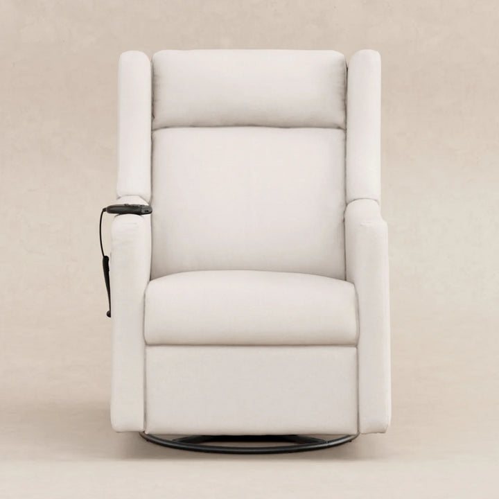 BabyLetto Kiwi Deluxe Power Recliner and Swivel Glider with Heat and Massage