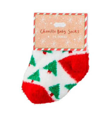Holiday Chenille Socks