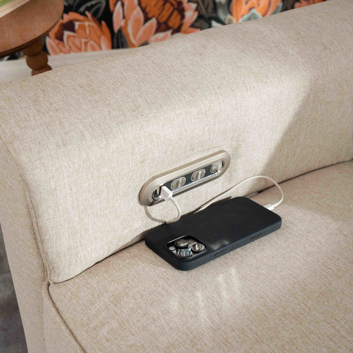 Namesake Willa Plus Power Glider Recliner w/Power Headrest