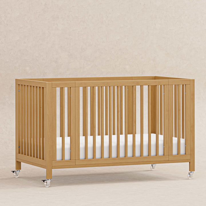 Babyletto Rolli 9-in-1 Convertible All-Stages Crib  to Full Bed with Bassinet & Toddler Bed Conversion Kits