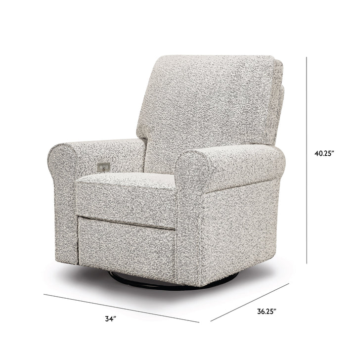 Monogram by Namesake Monroe Power Recliner and Swivel Glider in Boucle