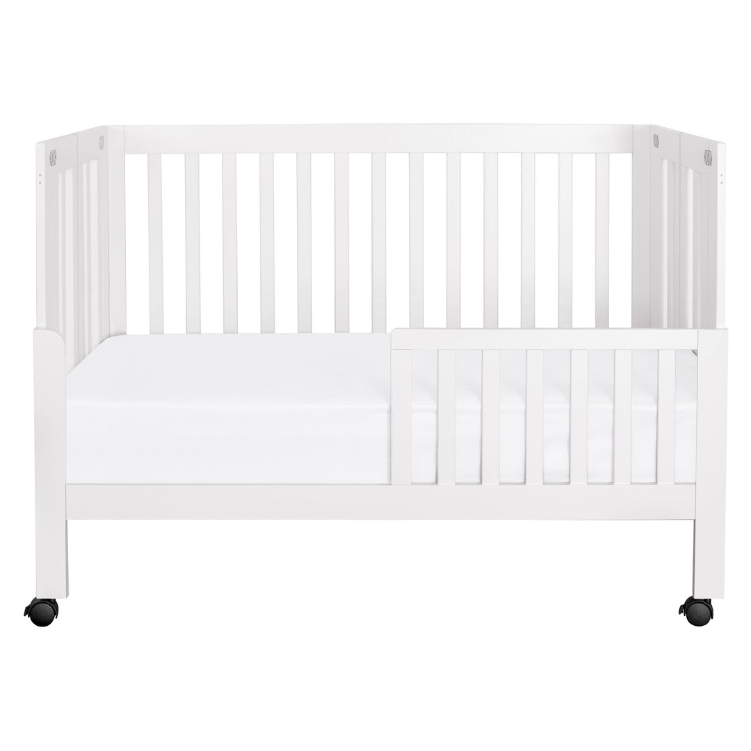 Babyletto Maki Portable Folding Crib with Toddler Bed Conversion Kit