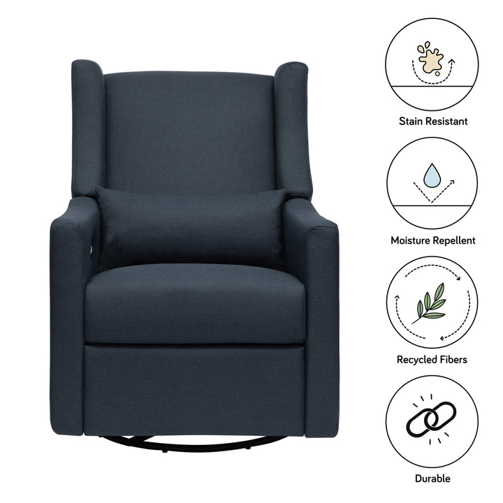 Babyletto Kiwi Electronic Recliner and Swivel Glider with USB port