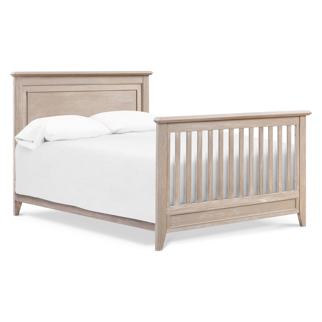Monogram by Namesake Beckett Rustic 4-in-1  Convertible Flat Top Crib