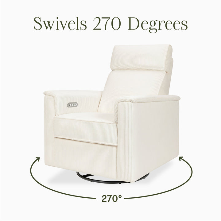 Namesake Willa Plus Power Glider Recliner w/Power Headrest