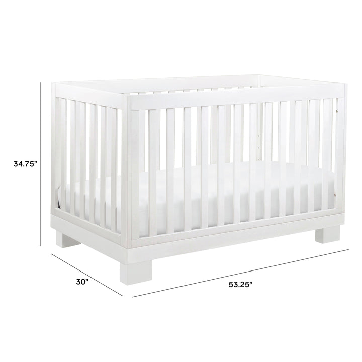 Babyletto Modo 3-in-1 Convertible Crib with Toddler Bed Conversion Kit