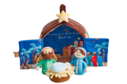 Mudpie Musical Nativity Plush Set